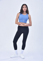 AIRFLOW SPORTS BRA - POWDER BLUE