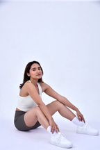 BIKER SHORTS - TEA BROWN