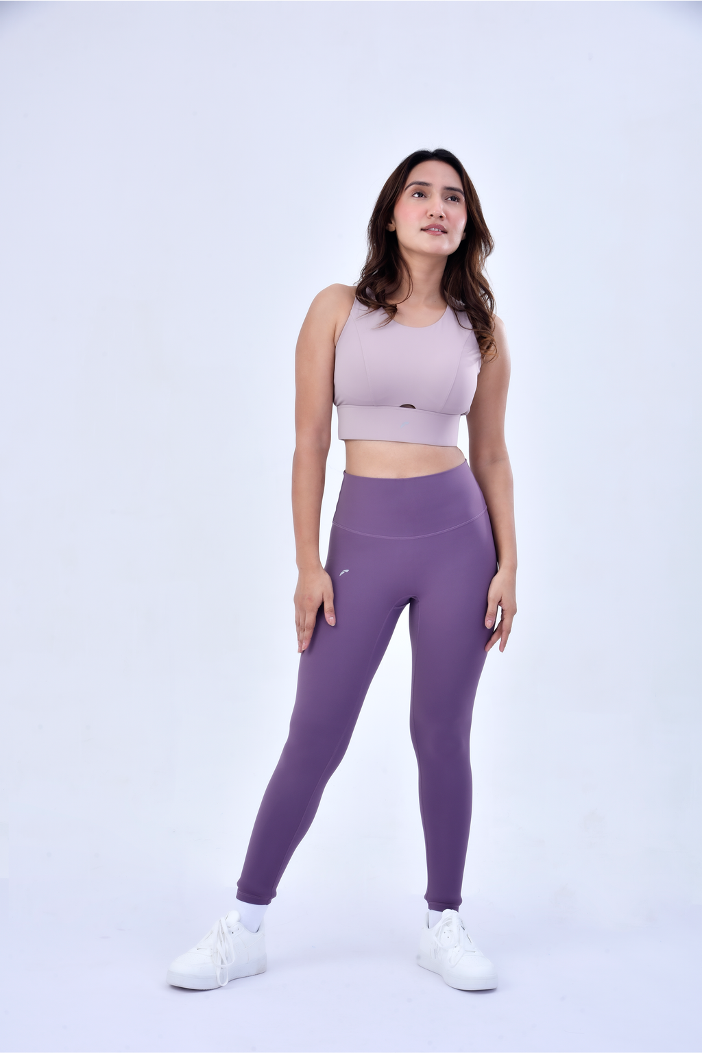 AIRFLOW SPORTS BRA- DUSTY MAUVE