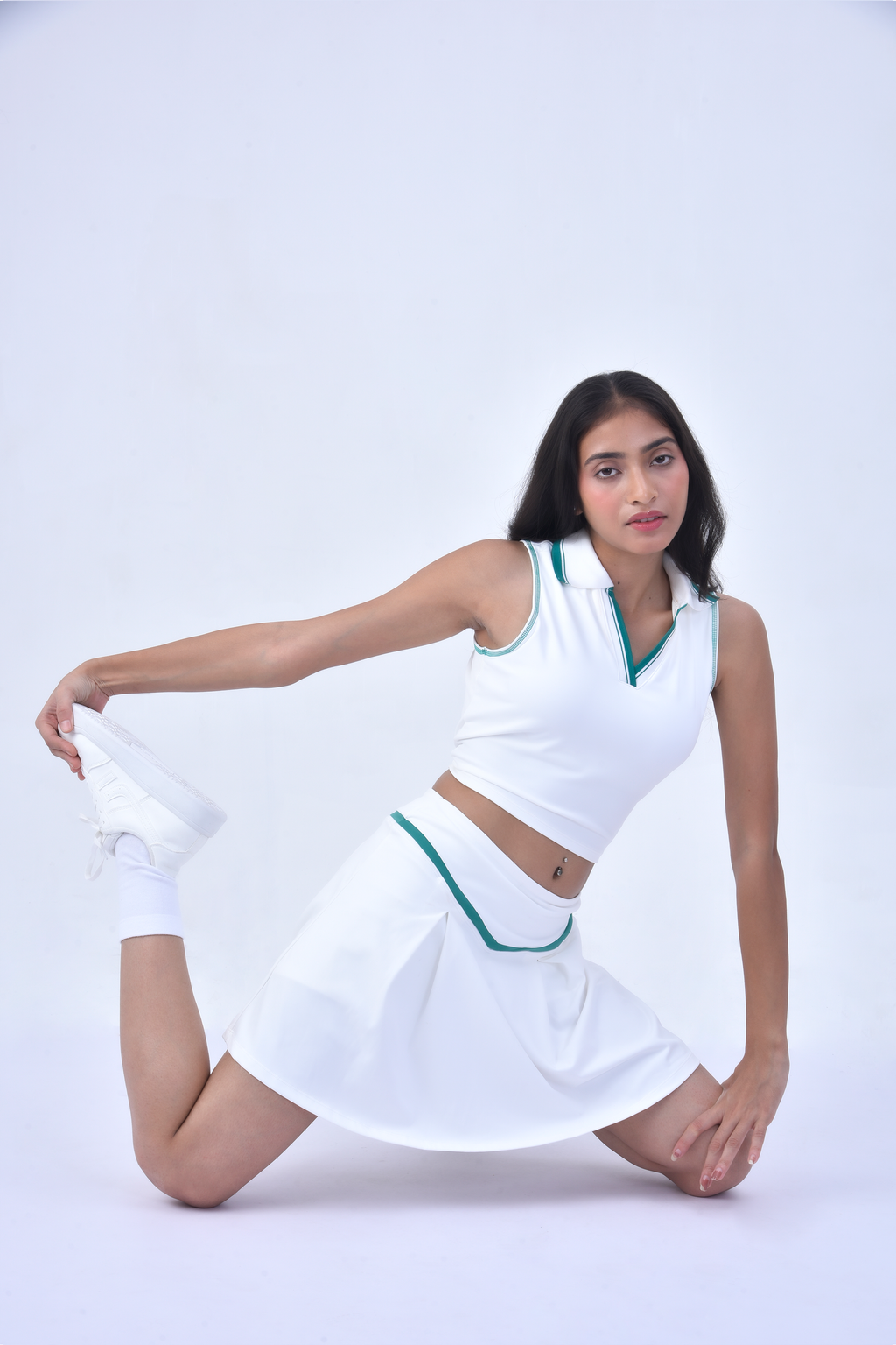 POLO SKORT SET - CLASSIC WHITE