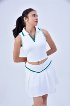 POLO SKORT SET - CLASSIC WHITE