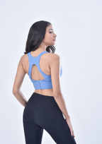 AIRFLOW SPORTS BRA - POWDER BLUE
