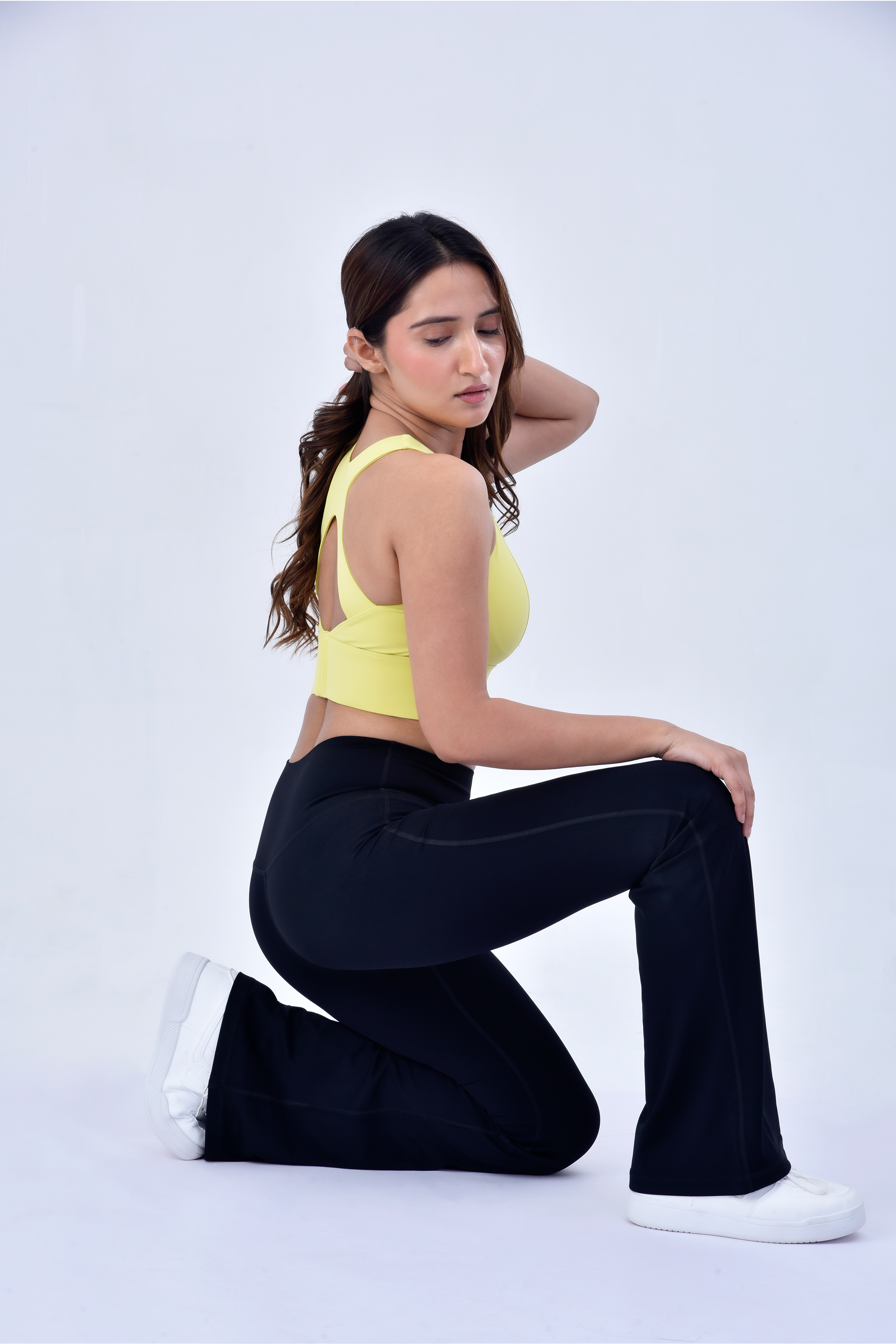 AIRFLOW SPORTS BRA - LIME ZEST