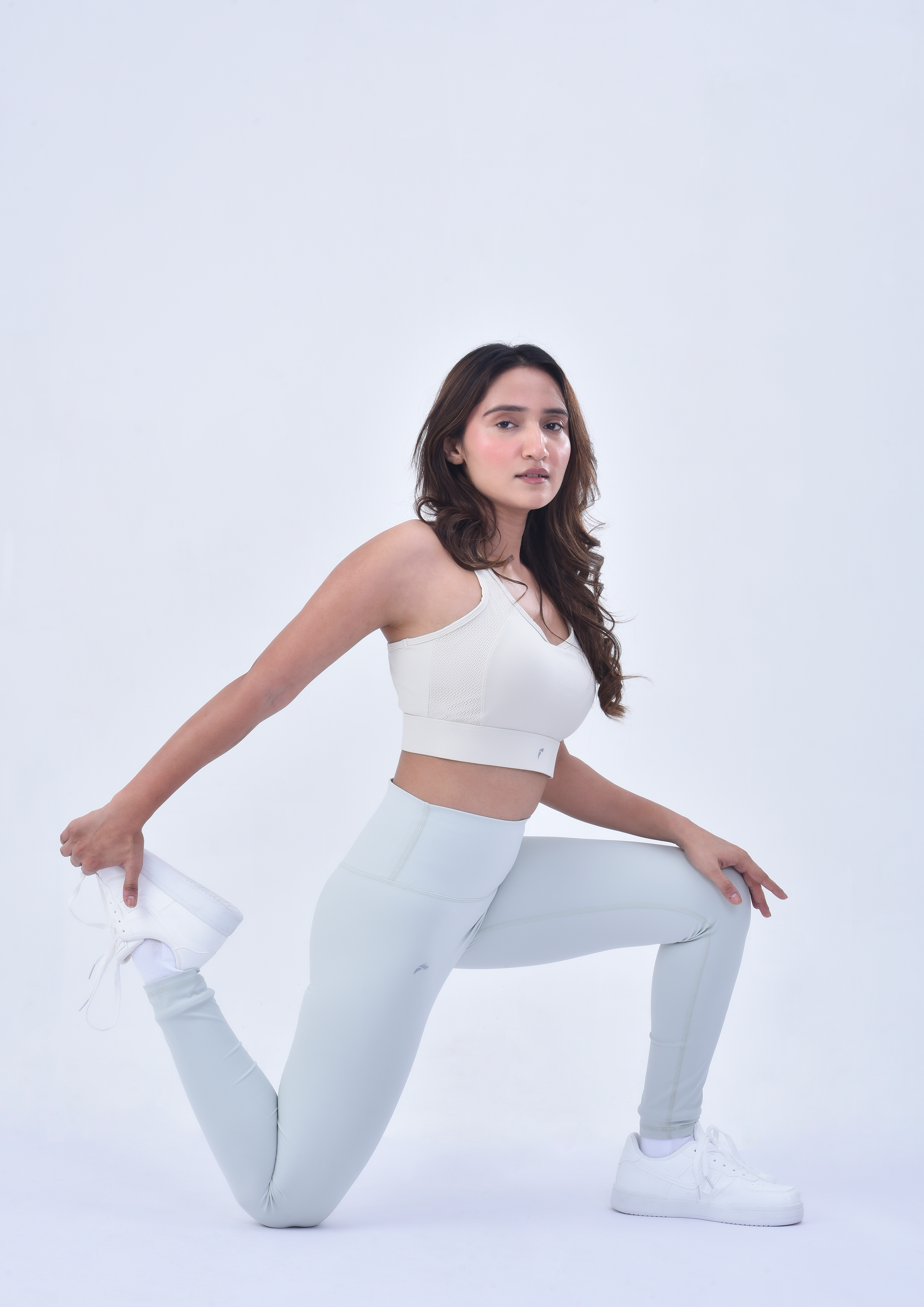 FLEX SPORTS BRA -IVORY WHITE
