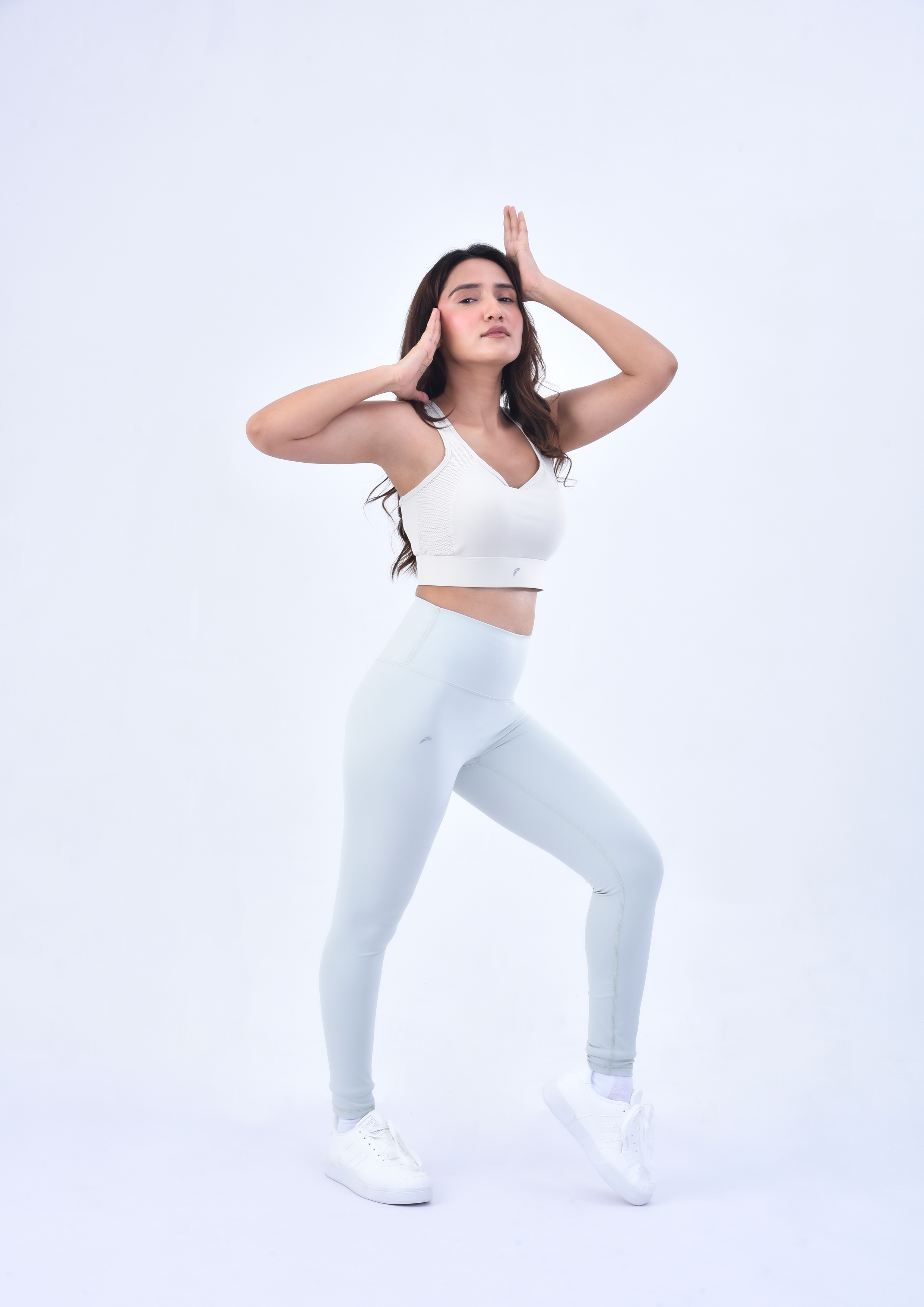FLEX SPORTS BRA -IVORY WHITE