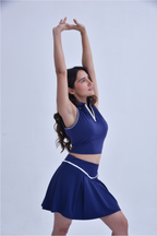 POLO SKORT SET -MIDNIGHT NAVY