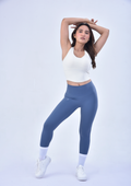 SCULPT LEGGINGS - STEEL BLUE