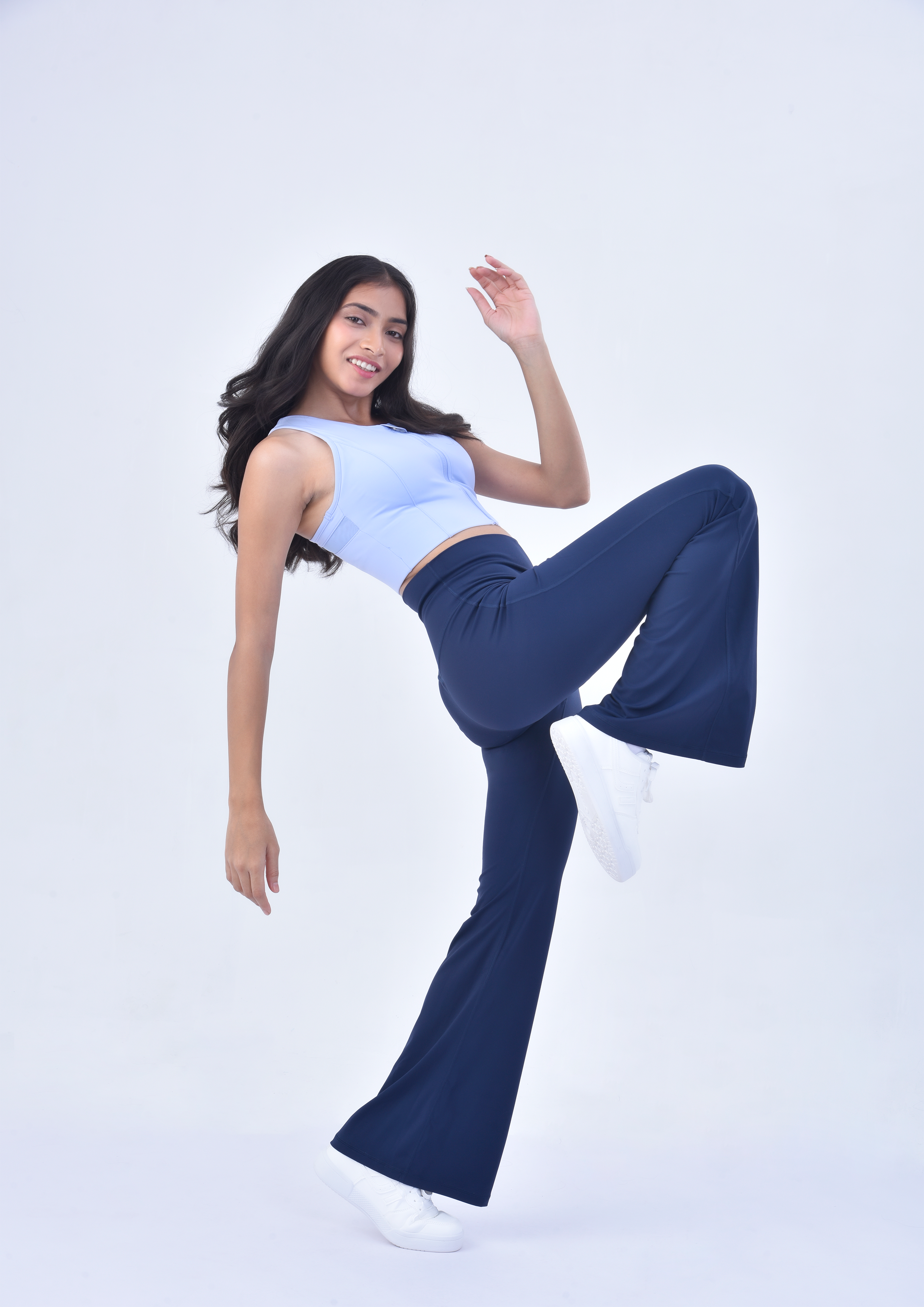 FLARE PANTS - COBALT BLUE