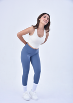 SCULPT LEGGINGS - STEEL BLUE