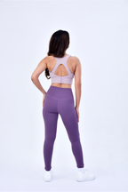 AIRFLOW SPORTS BRA- DUSTY MAUVE