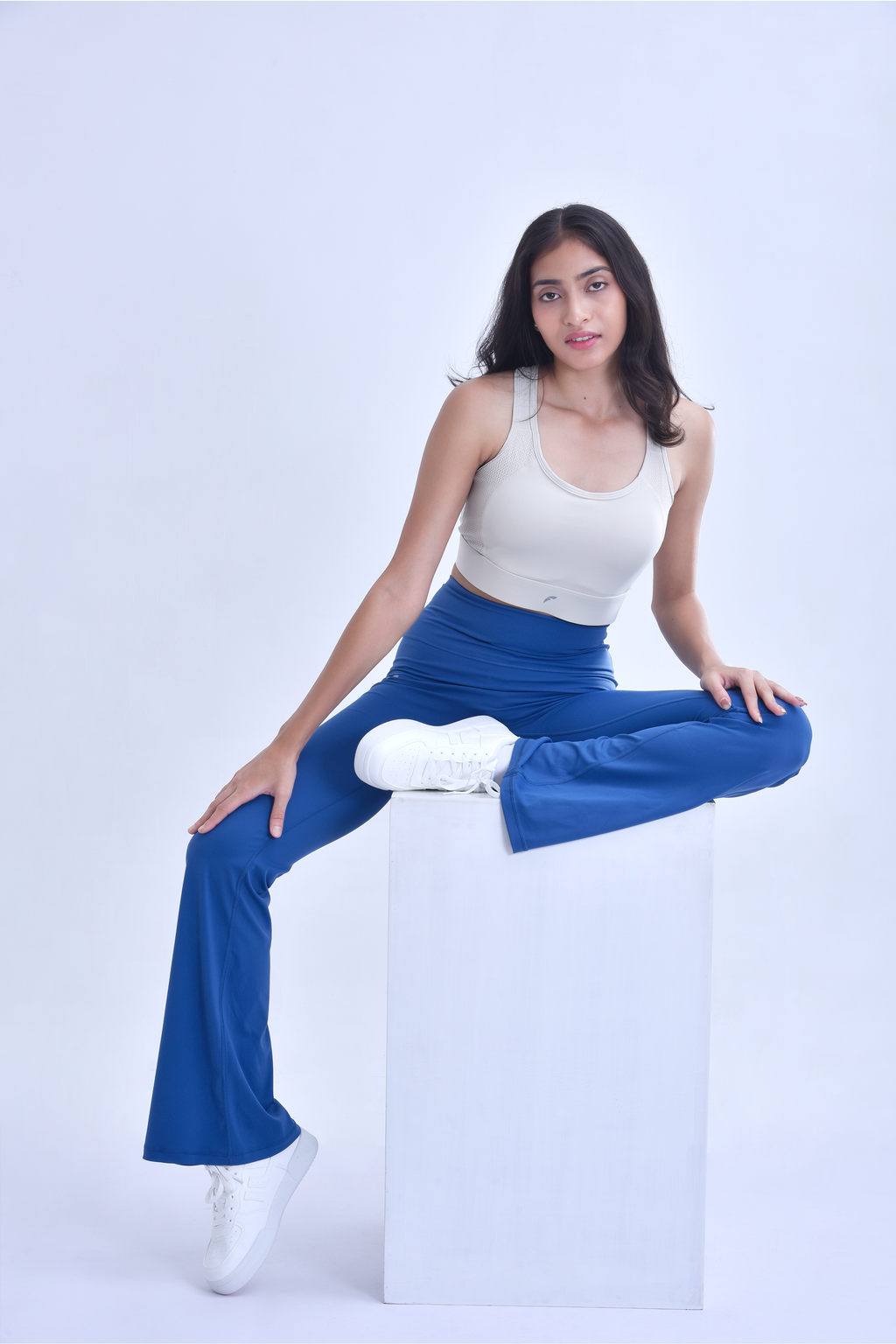 FLARE PANTS - ELECTRIC BLUE