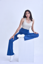 FLARE PANTS - ELECTRIC BLUE