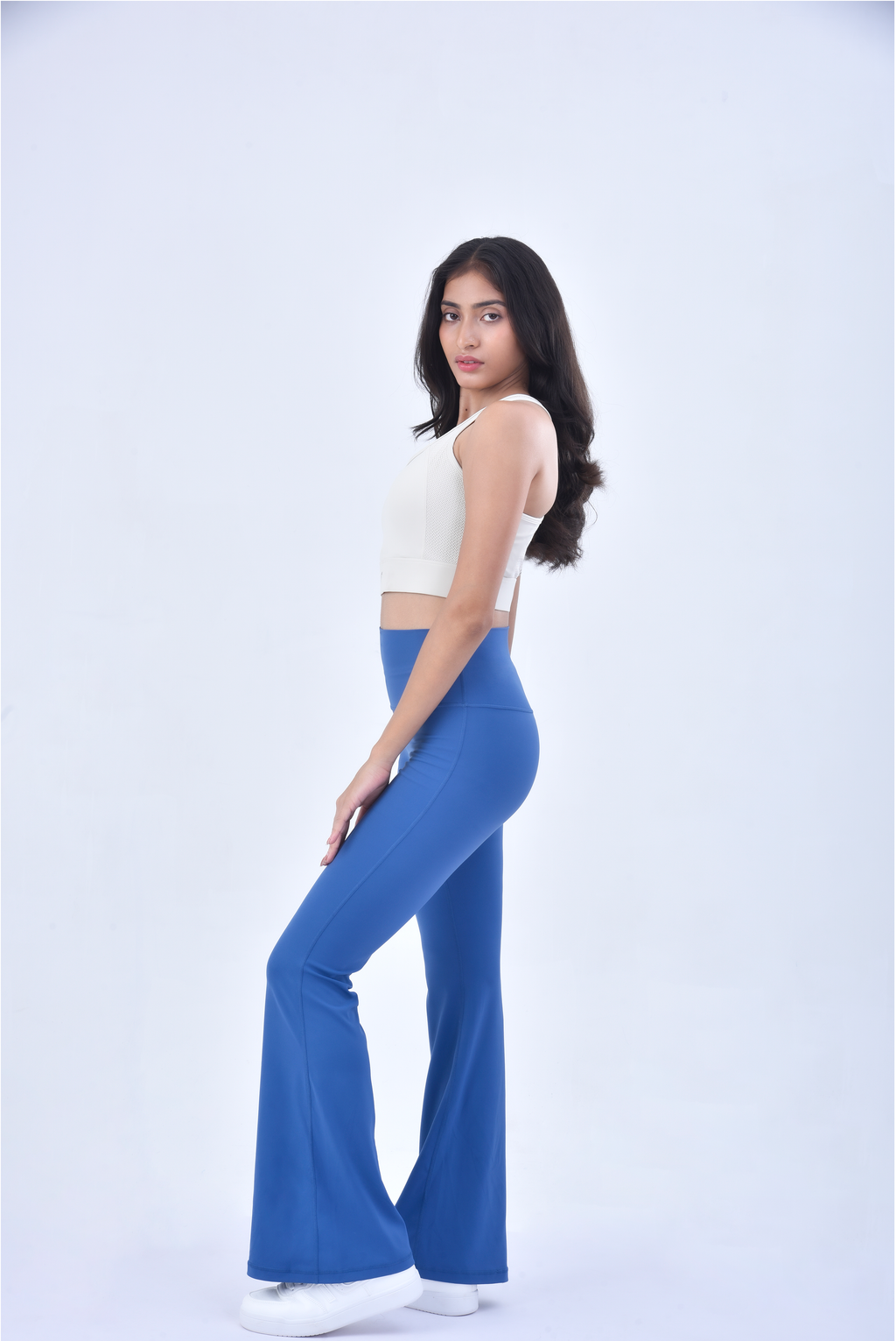 FLARE PANTS - ELECTRIC BLUE
