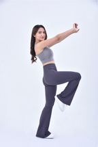 FLARE PANTS - SLATE GREY
