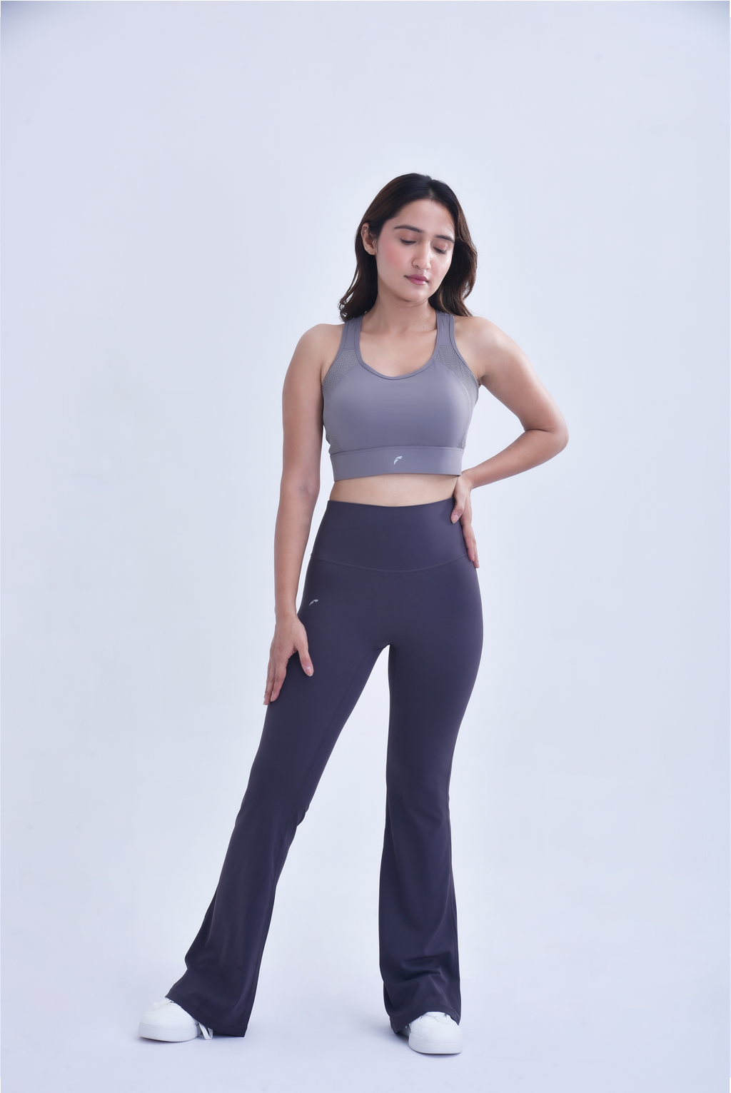 FLARE PANTS - SLATE GREY