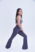 FLARE PANTS - SLATE GREY