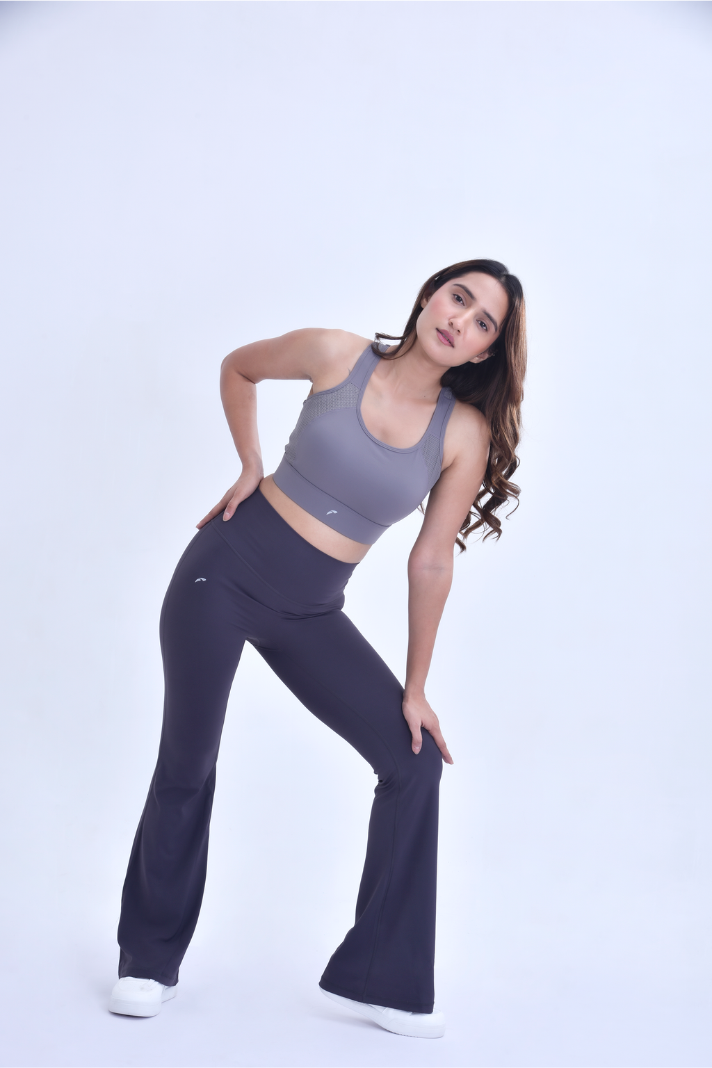 FLARE PANTS - SLATE GREY