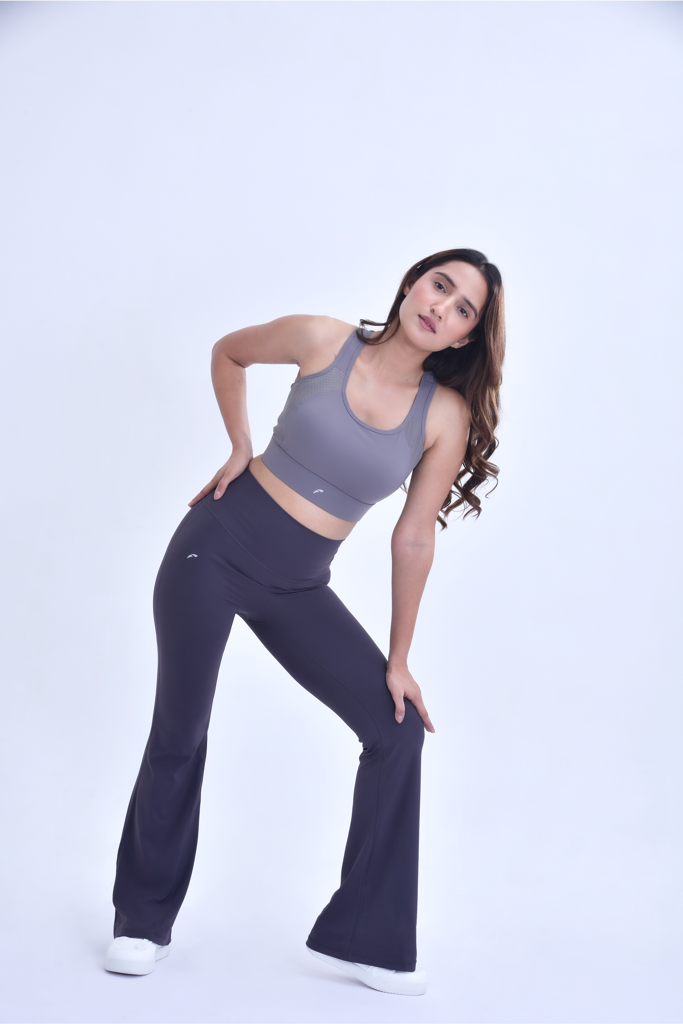 FLARE PANTS - SLATE GREY