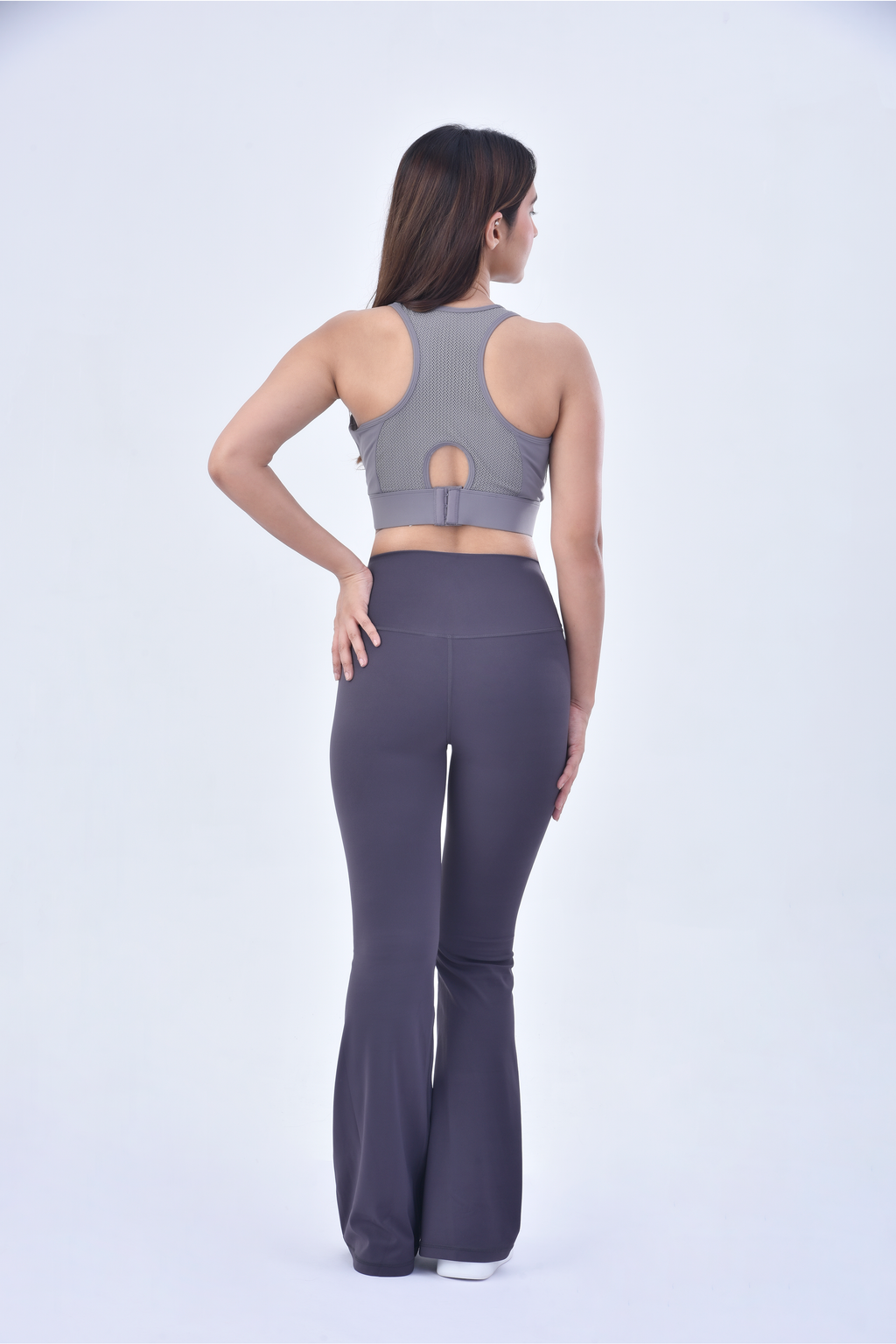 FLEX SPORTS BRA - GRAPHITE GREY