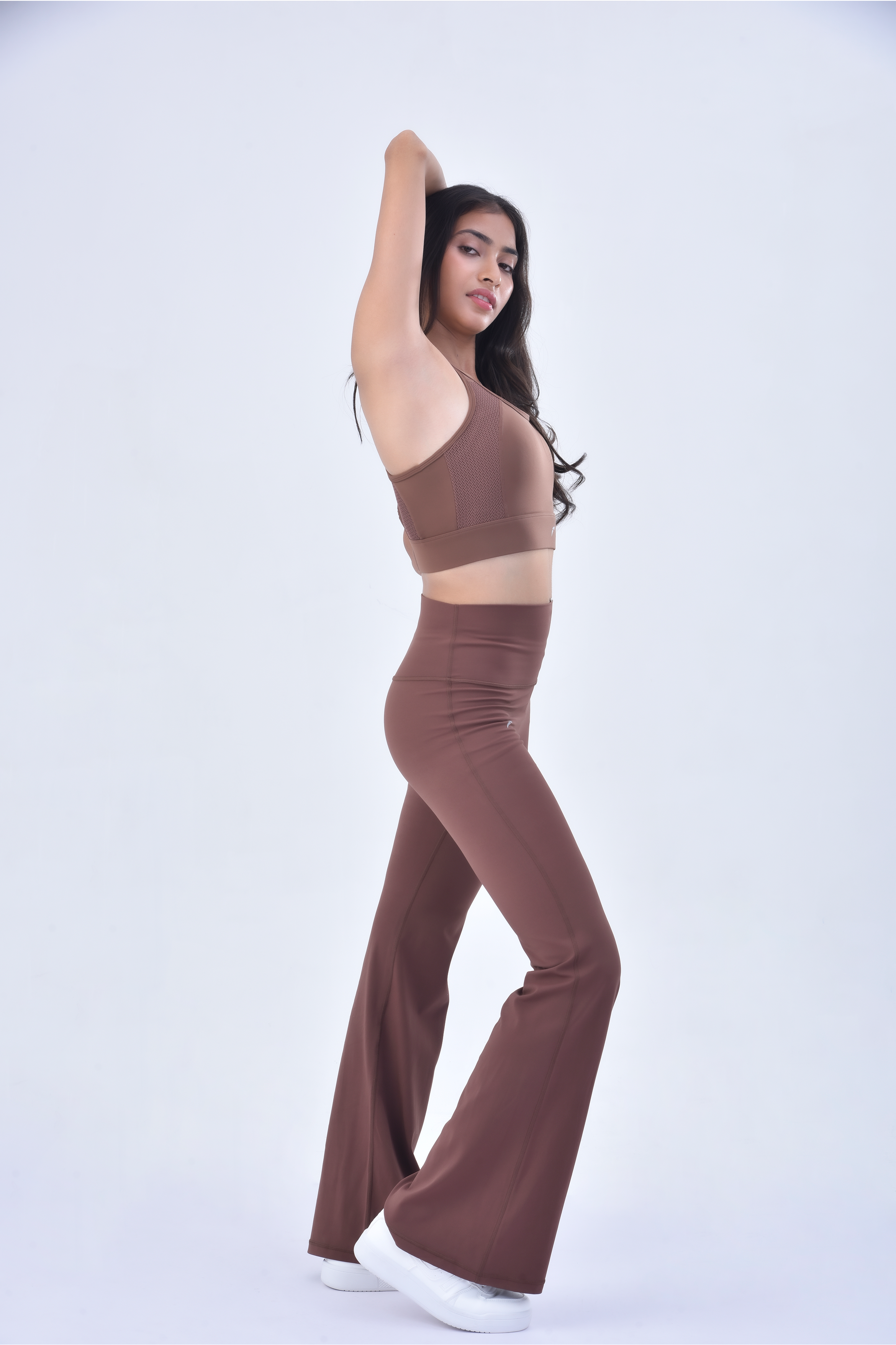 FLARE PANTS - COCOA BROWN