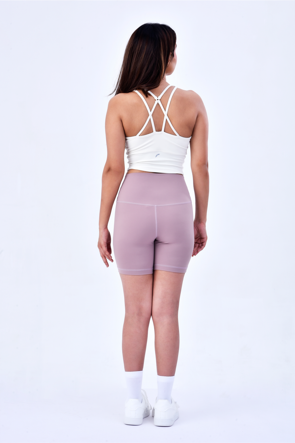 BIKER SHORTS - DUSTY ROSE