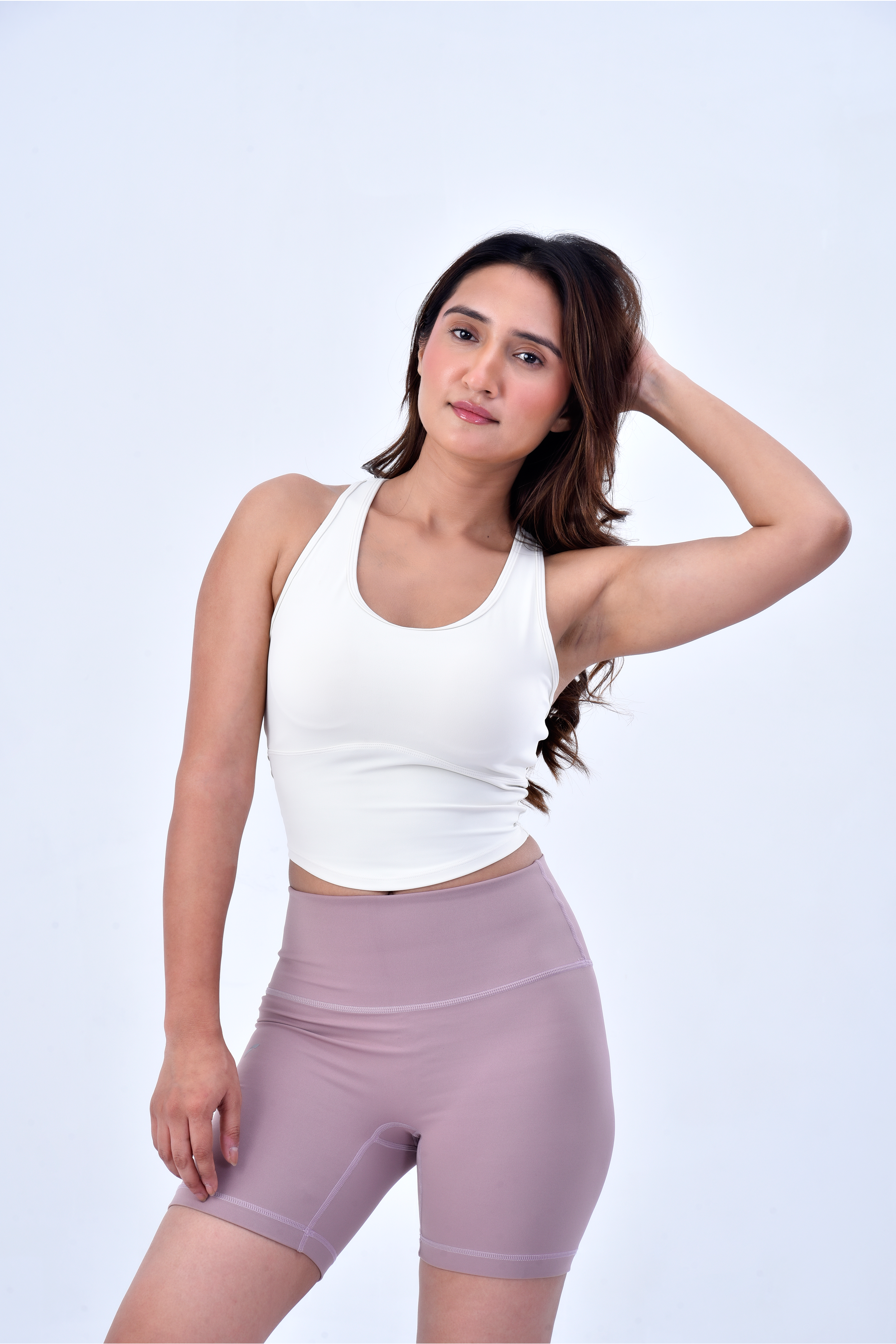 BIKER SHORTS - DUSTY ROSE