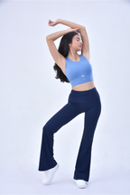 AIRFLOW SPORTS BRA - POWDER BLUE