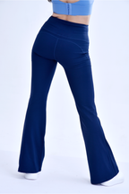 FIT FLARE PANTS - DEEP NAVY