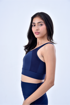 FLEX SPORTS BRA -NAVY BLUE