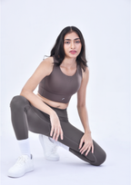 AEROLIFT SPORTS BRA - MOCHA MIST