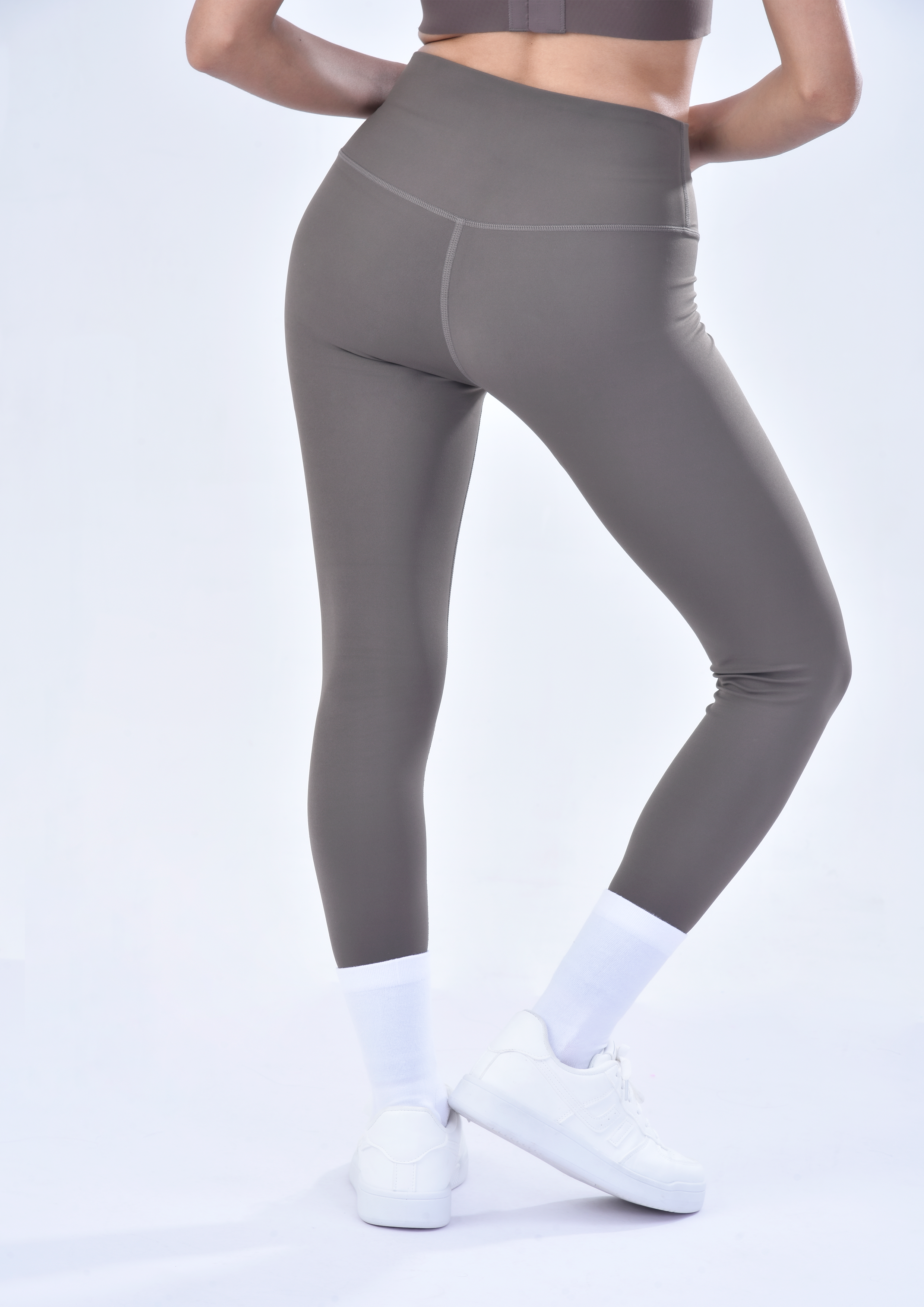 SCULPT LEGGINGS - TEA BROWN