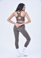 AEROLIFT SPORTS BRA - MOCHA MIST