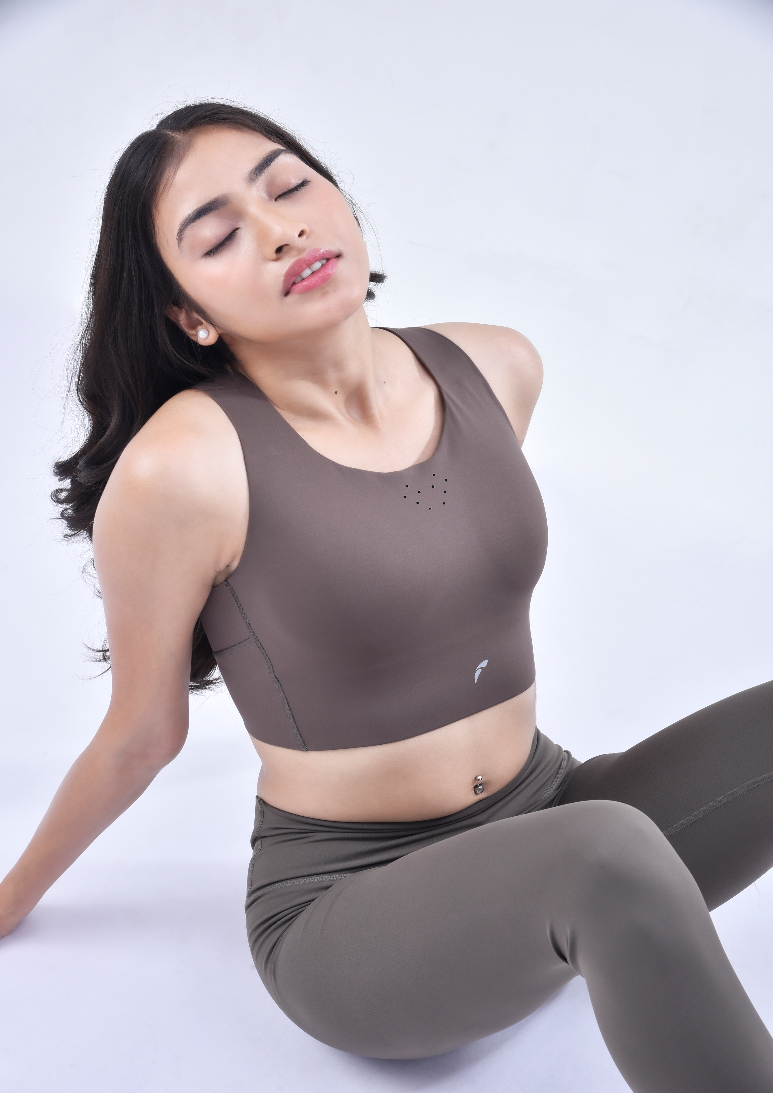AEROLIFT SPORTS BRA - MOCHA MIST