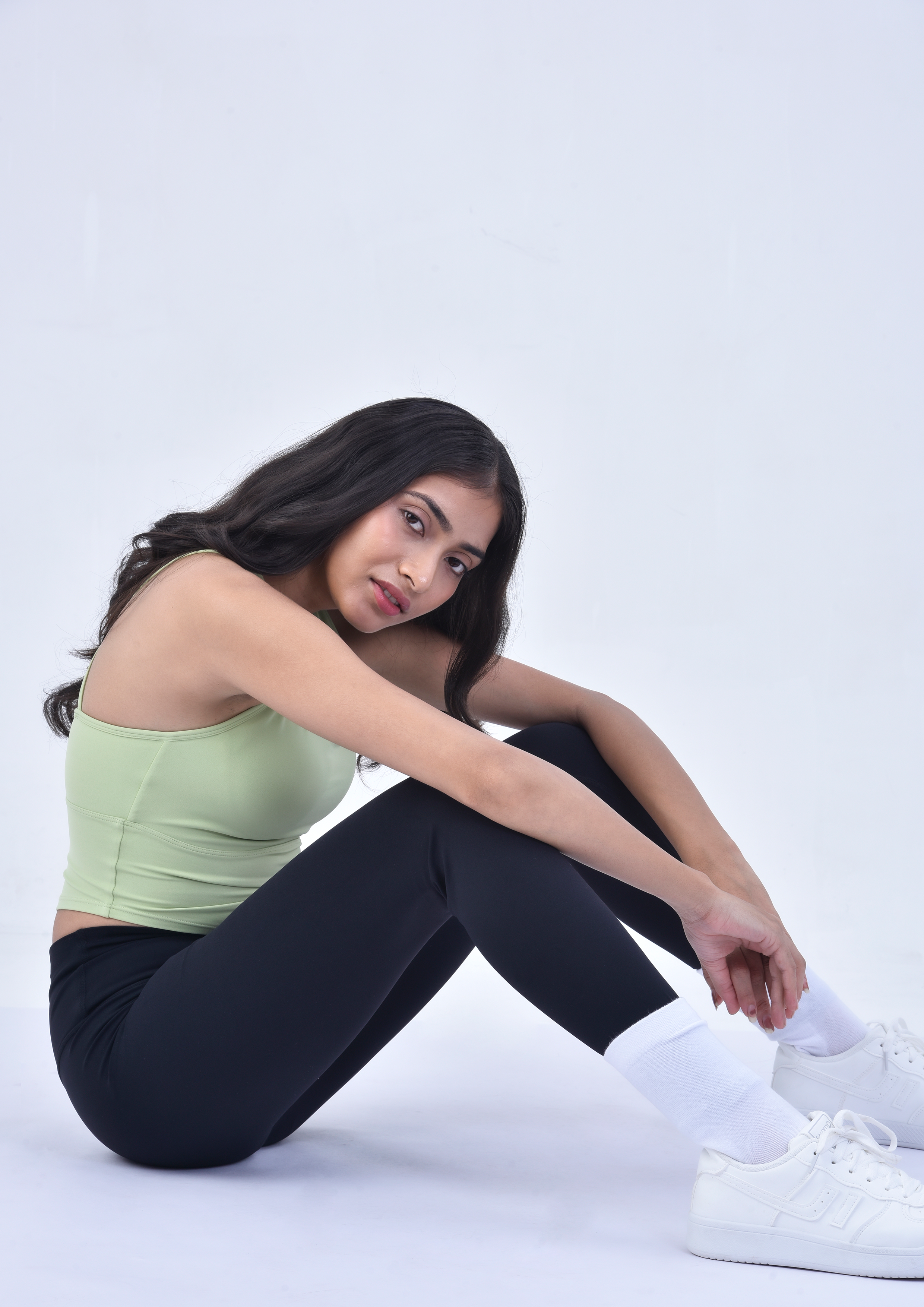 SCULPT TANK TOP-PISTACHIO GREEN