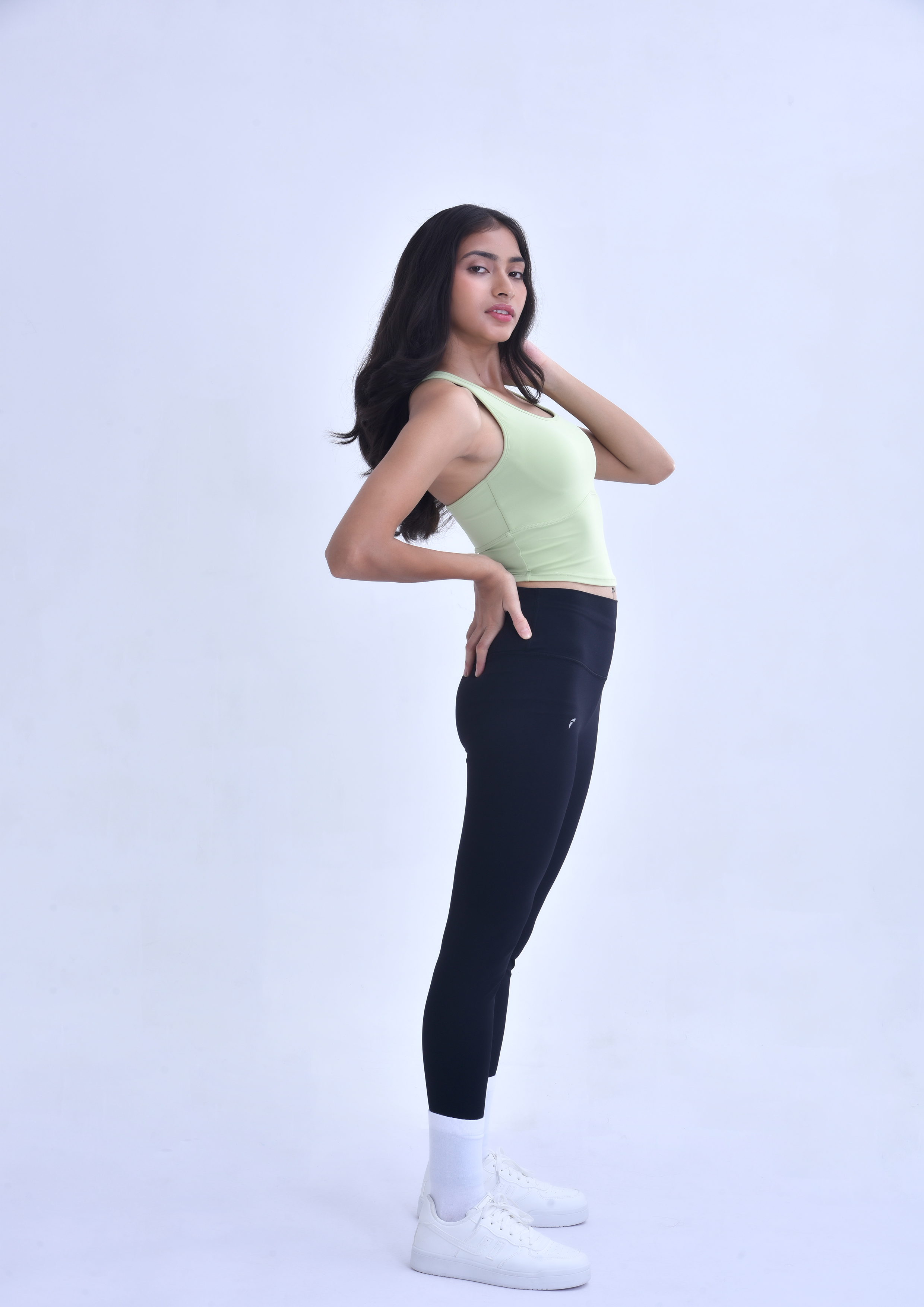 SCULPT TANK TOP-PISTACHIO GREEN