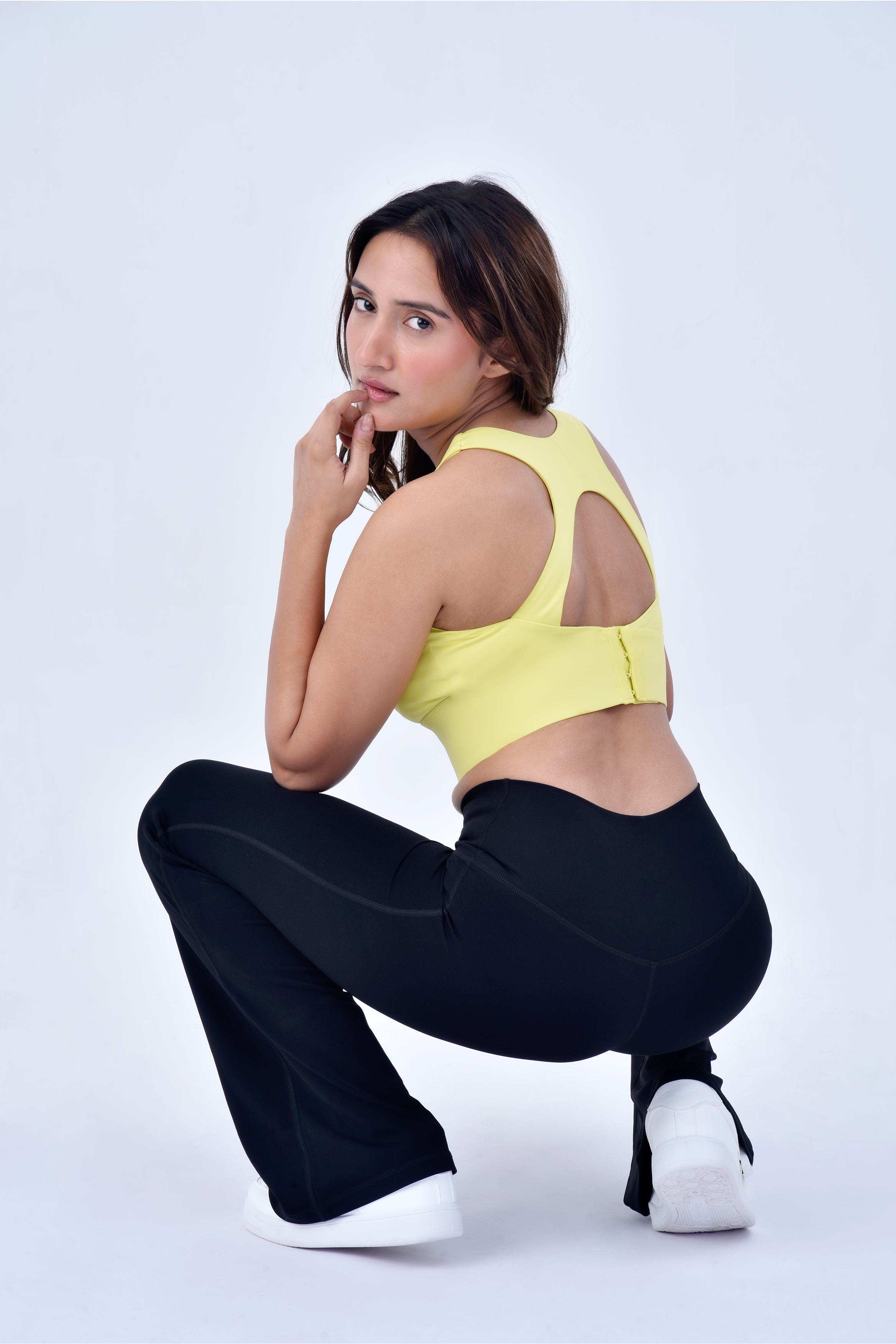 AIRFLOW SPORTS BRA - LIME ZEST