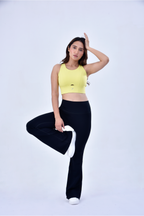 AIRFLOW SPORTS BRA - LIME ZEST